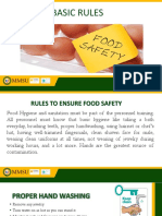 1.3. Basic Rules in Food Safety
