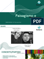 Paisagismo e Meio Ambiente - Sergio Felipe e Nathyelle