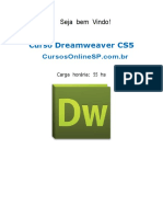 Curso Dreamweaver CS5: Introdução e Interface
