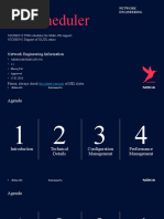 5G Scheduler: Network Engineering Information