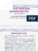 Derecho Procesal Administrativo - Consideraciones Generales  (1)