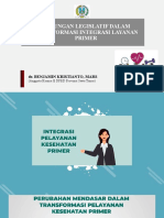 MATERI BPK Dr. BENJAMIN KRISTIANTO - INTEGRASI LAYANAN PRIMER