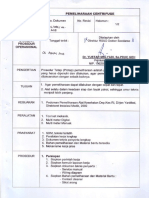 Sop 1. Pemeliharaan Centrifuge