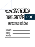 Cuadernillo de Segundo Basico Matematica