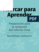 Acercar para Aprender Preparación para La Recepción Del Informe Final