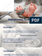 Hipoglicemia Neonatal