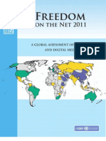 Freedom On The Net 2011
