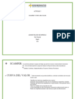 Scamper y Curva Del Valor PDF