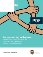 EEF-Prevención Del Embarazo en Niñas y Adolescente Desde Las Familias