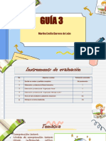 Guía No. 3 de Comunicación y Lenguaje CC 2022.
