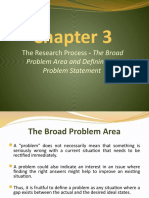 Chapter 3 Problem Statement - DC181