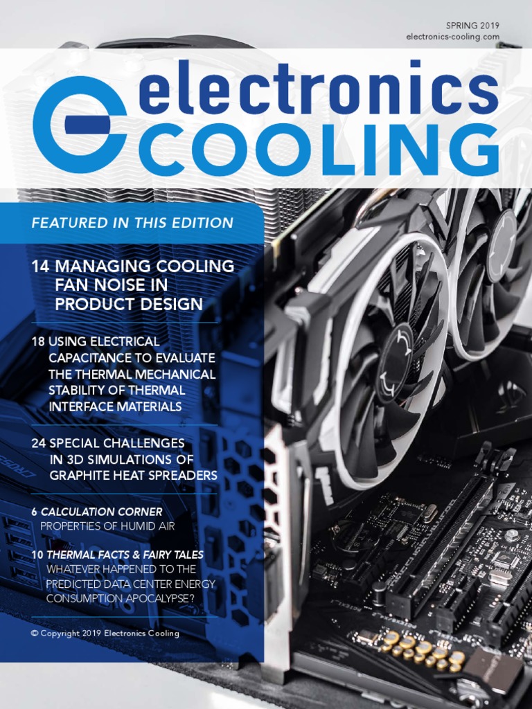 14 Managing Cooling Fan Noise in Product Design Featured in This