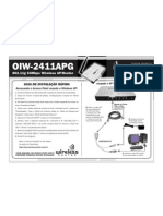 OIW-2411APG - Manual de Instalacao