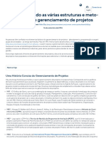 Guia para Estruturas e Metodologias de Gerenciamento de Projetos