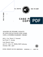 Analysis of Dynamic Capacity of Low-Contact-Ratio Spur Gears Using Lundberg-Palmgren Theory