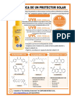 La Química de Un Protector Solar