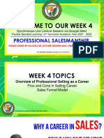 Week 4 - PS - Career in Sales