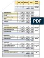 Contoh RAB Dengan Standar Proporsi Sesuai Perda