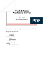 Oracle Database Architecture Overview: Bjørn Engsig