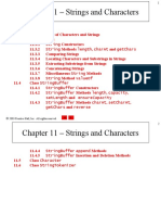 Java Strings Chapter Summary