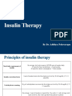 Insulin Therapy: by Dr. Adithya Polavarapu