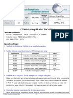 C2000 Driving IM With TQC+PG: Devices and Tools