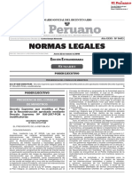 Decreto Supremo 020 2018 PCM