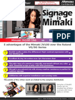 5 Advantages of The Mimaki JV100 Over The Roland VG/SG Series