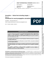 Draft ISO-DIS 17201-3 Acoustics - Noise From Shooting Ranges, Part 3 Guidelines For Sound Propagation Calculations