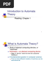 Intro to Automata Theory