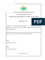 Instituto Superior Politécnico de Gaza Faculdade de Agricultura Curso de Engenharia Hidráulica Agrícola E Água Rural