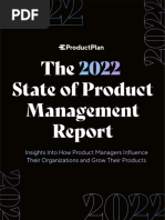 The 2022 State of Product Management Report by ProductPlan