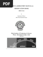 PHYF110 MANUAL BOOK at PHYLABs