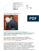 Pet Theraphy per lo sviluppo cognitivo tramite il metodo Feuerstein