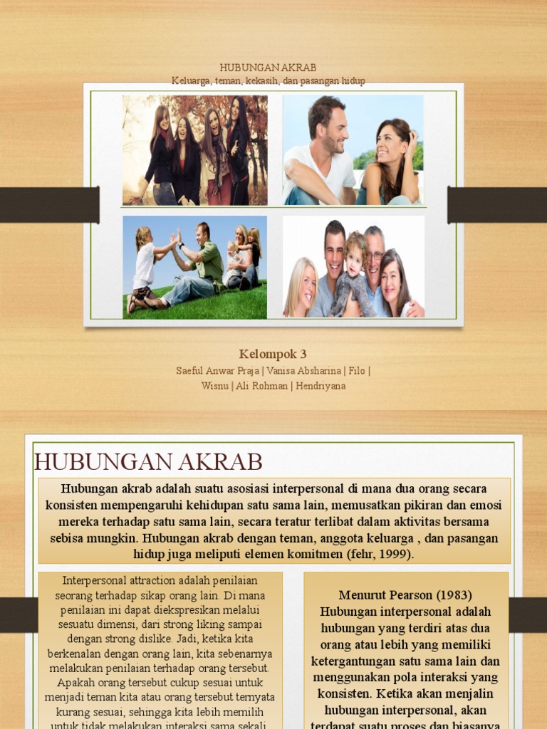 Karakteristik dan Pentingnya Hubungan Akrab | PDF | Kesehatan Holistik