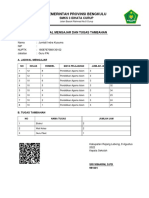 Jadwal-Jumiati Indra Kusuma