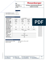 Quad-Band Panel Antenna Data Sheet