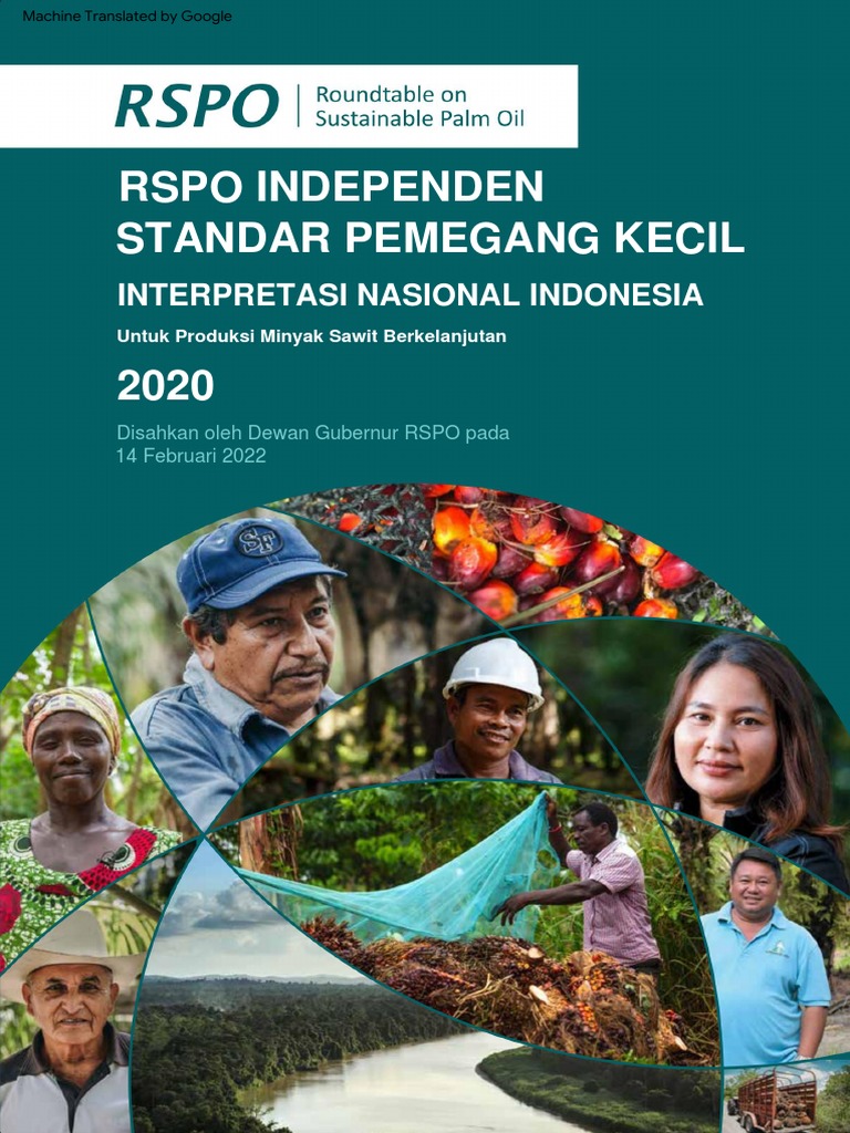 Standar Petani Swadaya RSPO: Panduan Komprehensif untuk Sertifikasi ...