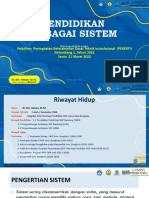 Materi 2. Pendidikan Sebagai Sistem - Dr. Alexon, M.Pd.