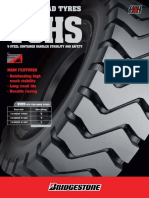 Off-The-Road Tyres: Main Features - Outstanding High Reach Stability - Long Tread Life - Durable Casing