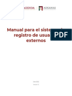 Manual Sistemas de Registro de Usuarios Externos