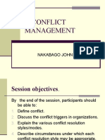Conflict Management-John