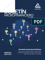 Boletín Microfinanciero Junio 2022