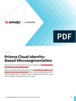 Prisma Cloud Identity Based Microsegmentation