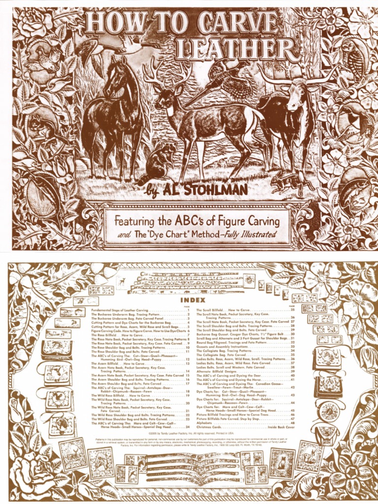 How To Carve Leather (Al Stohlman) PDF