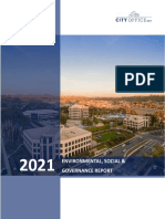 2021 ESG Report Highlights City Office's Sustainability Goals
