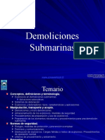 Demoliciones Submarinas Comercial