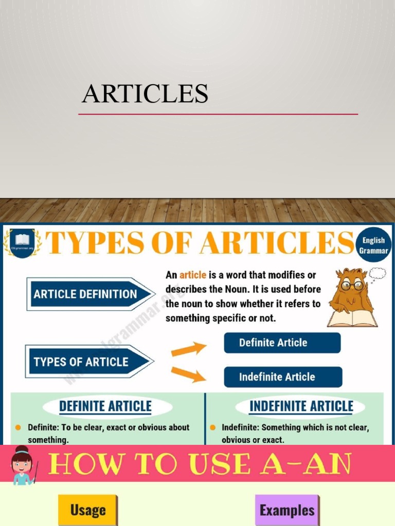 Articles | PDF | Noun | Languages