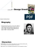 1984 - George Orwell: Components: Gabriel and Yasmim