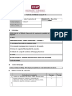 Práctica Asignada Semana 1 Tecn. Const Iv